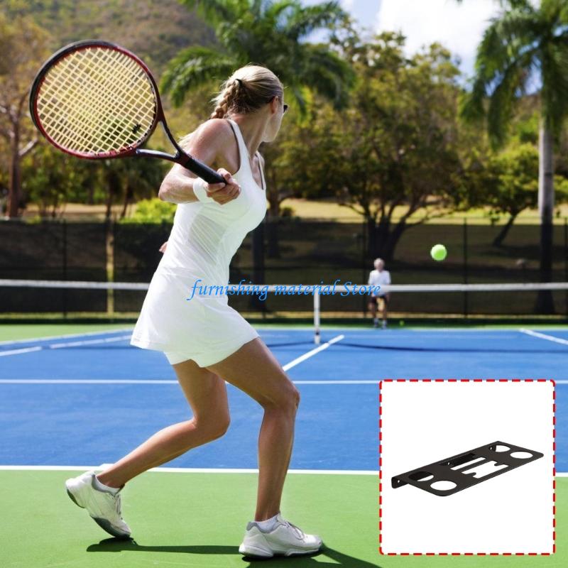 Sports Equipment Holder - Y5GD Black Wall Mounted Tennis Racket