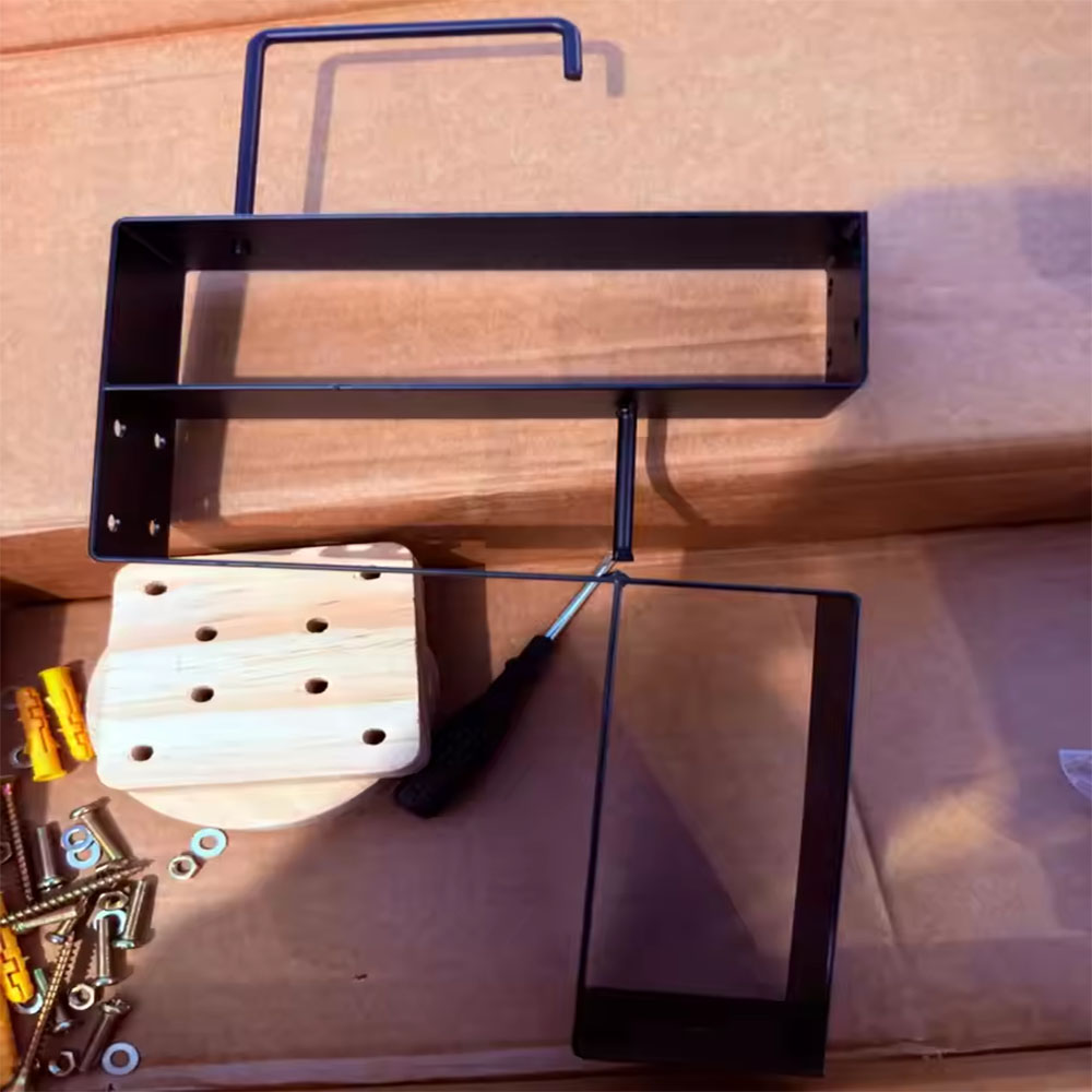 Wood Motorcycle Helmet Holder  - Sports Equipment Holder recension och pris