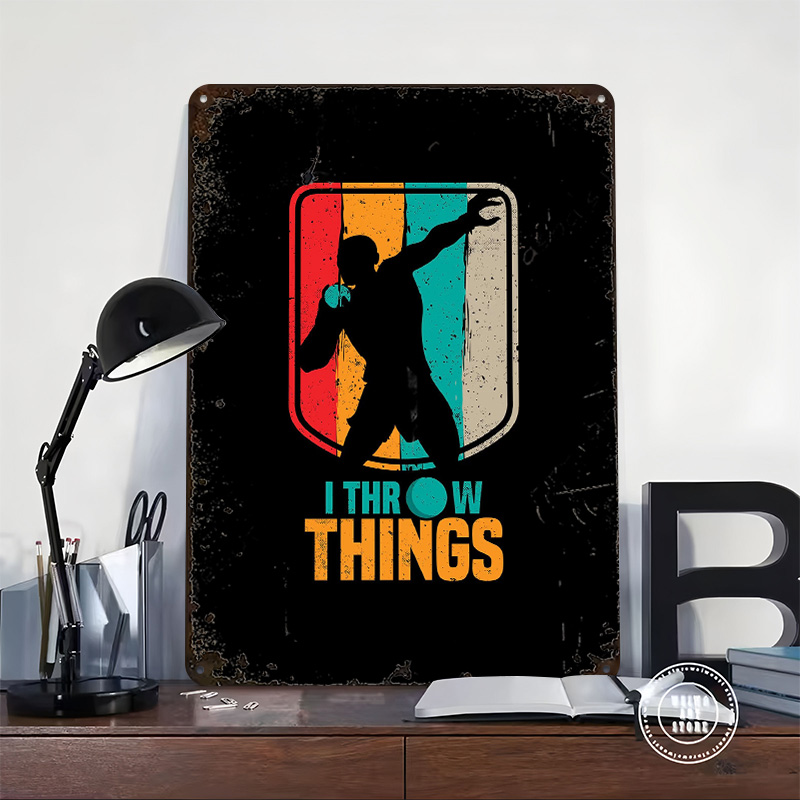 Funny Shot Put Gift Idea Tin P - Shot Put Metal recension och pris