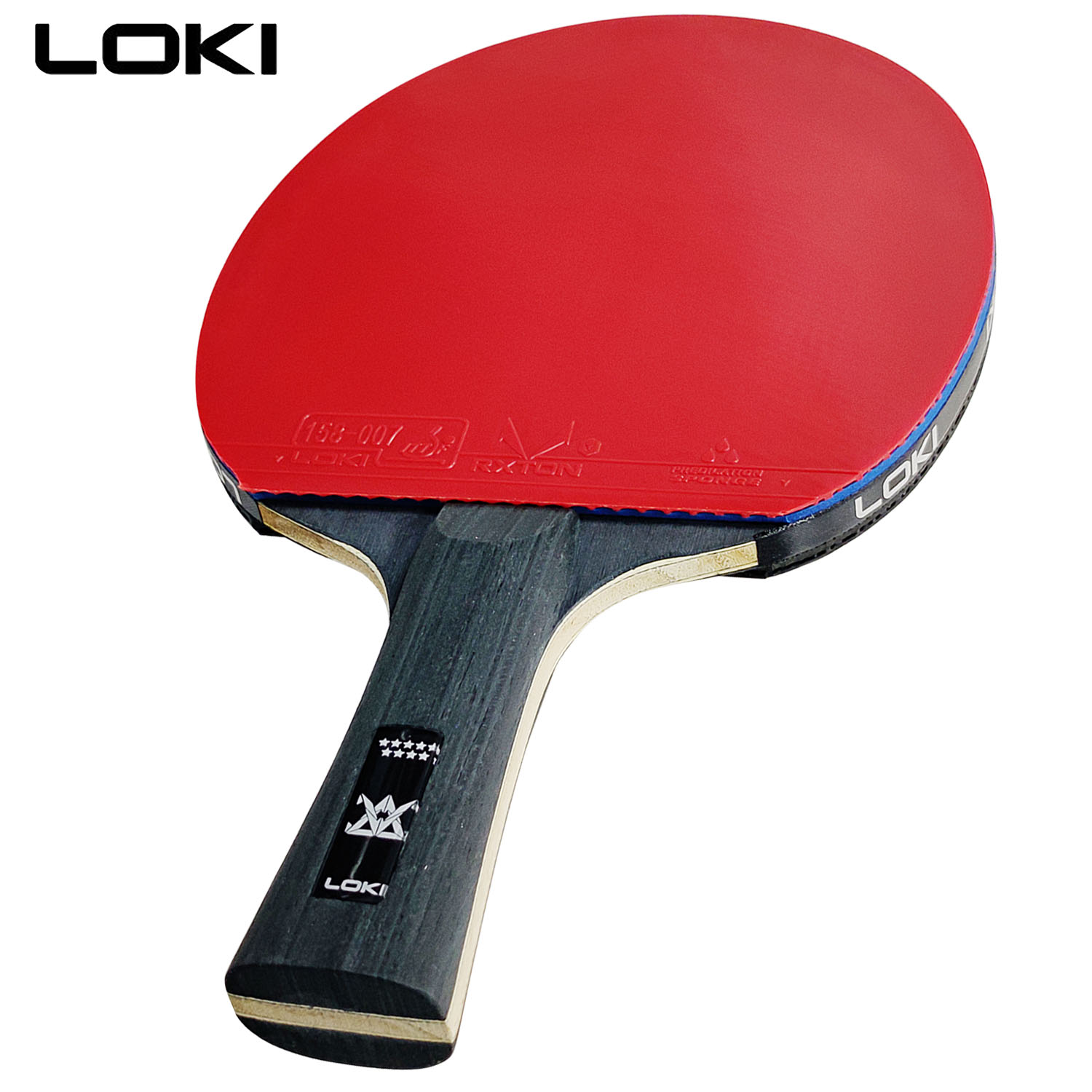 LOKI 9 Star Table Tennis Racke - Badminton Racket Carbon recension och pris