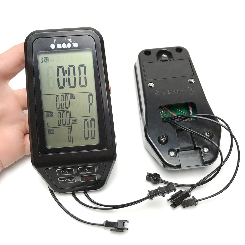 Black Exercise Bike Computer D - Sports Equipment Suppliers recension och pris