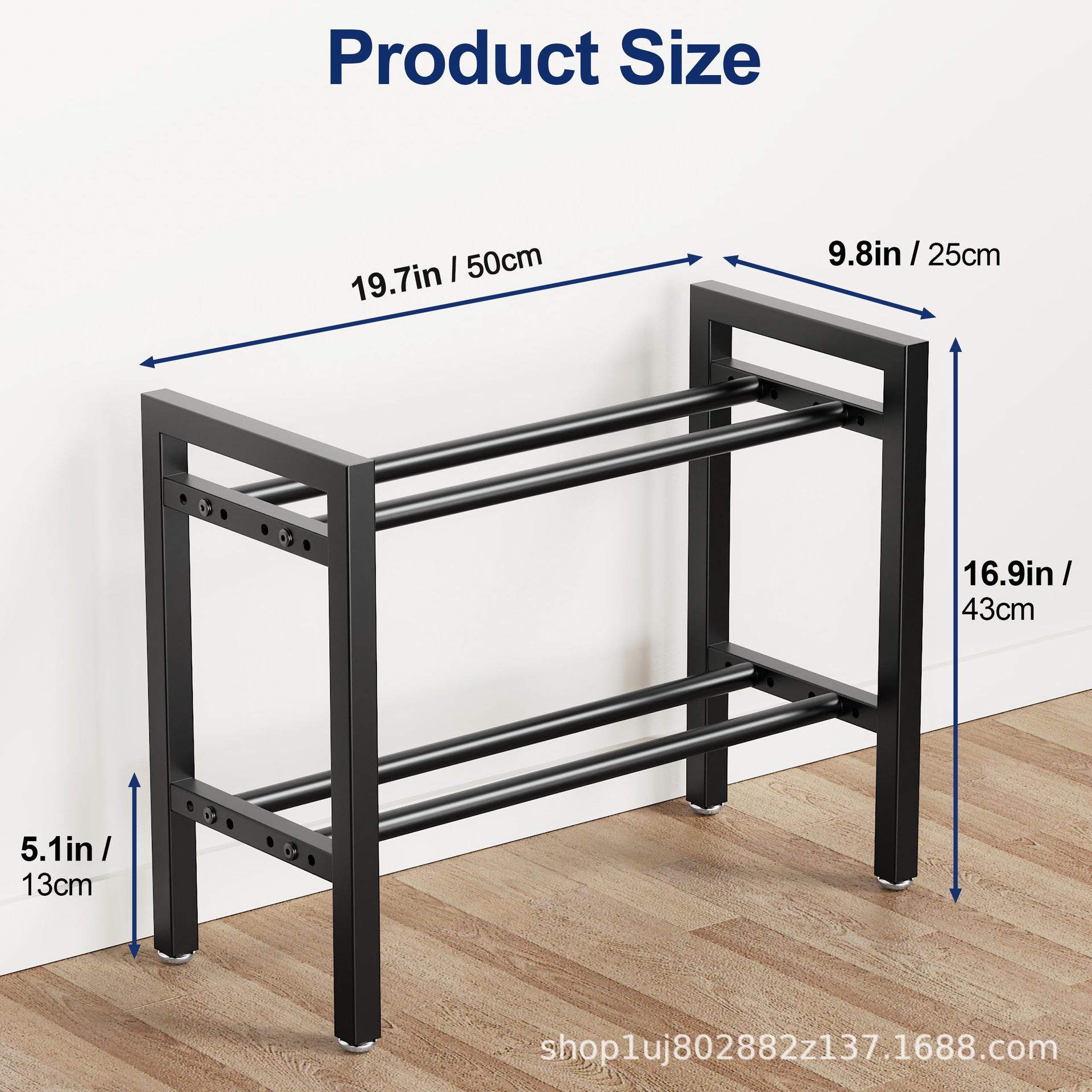 Adjustable Metal Dumbbell Rack - Sports Equipment Holder recension och pris