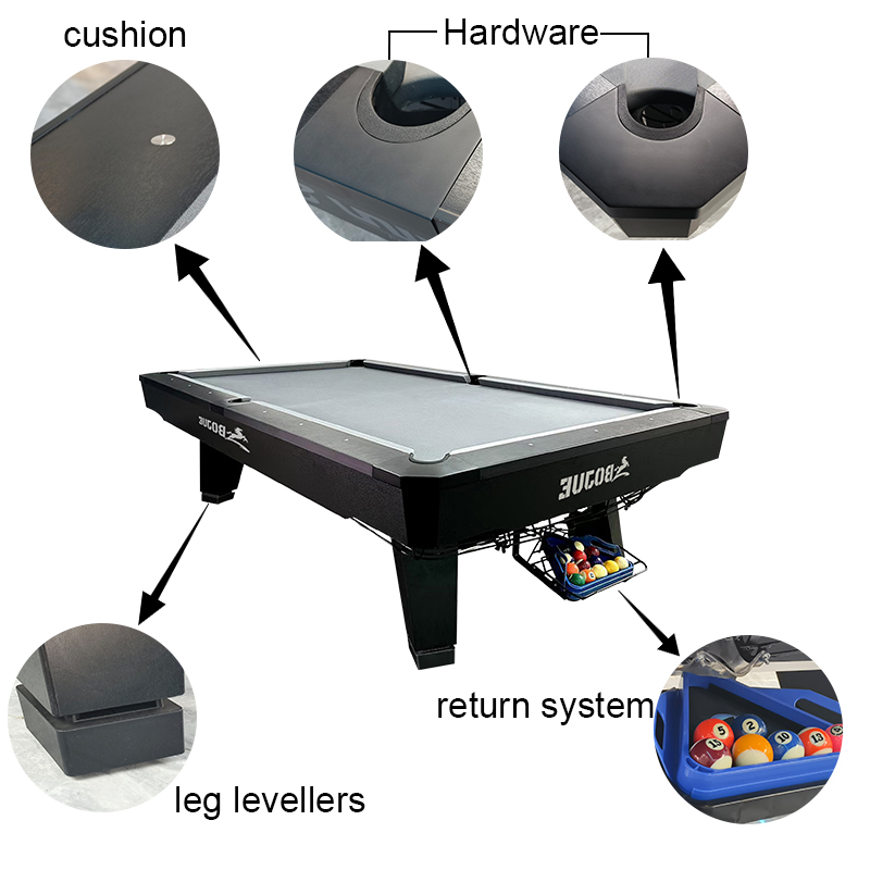 9-foot Commercial Pool Table,S - Sports Equipment In French recension och pris