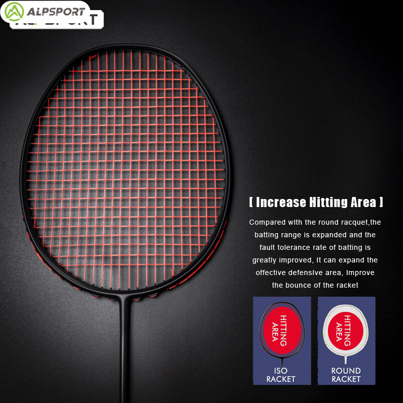ALPSPORT XHP 2Pcs 6U 72g G4 T8 - Badminton Racket Carbon recension och pris