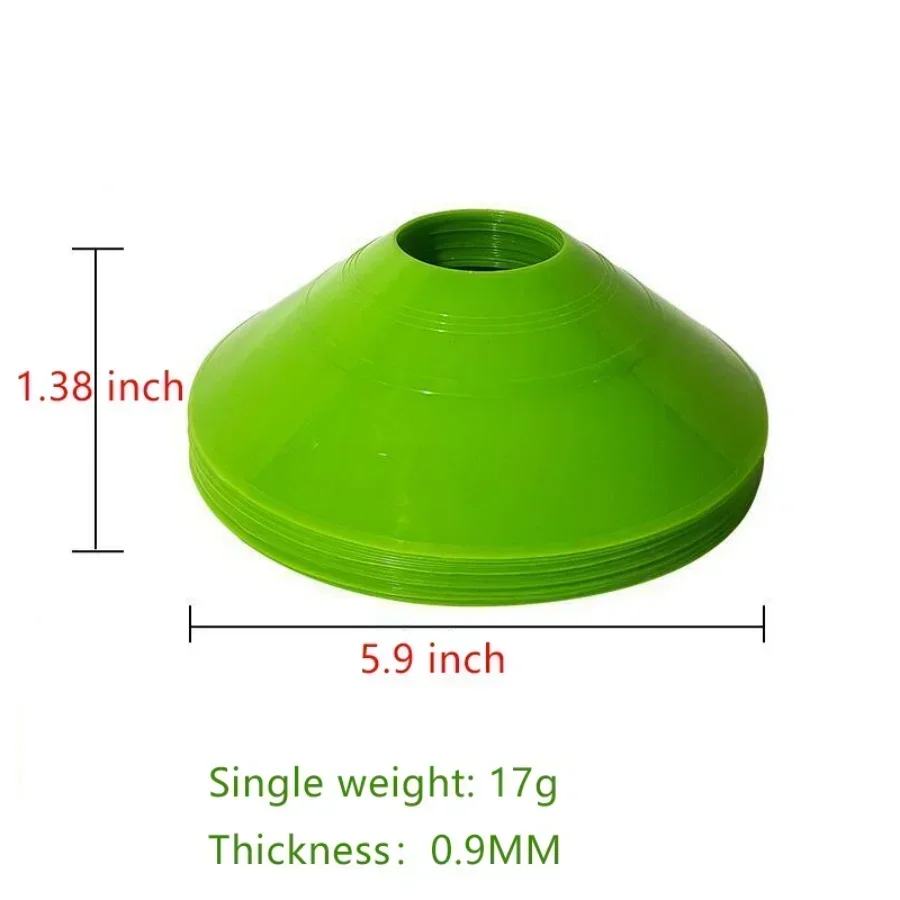 10Pcs Soccer Cones Disc Footba - Sports Equipment Holder recension och pris