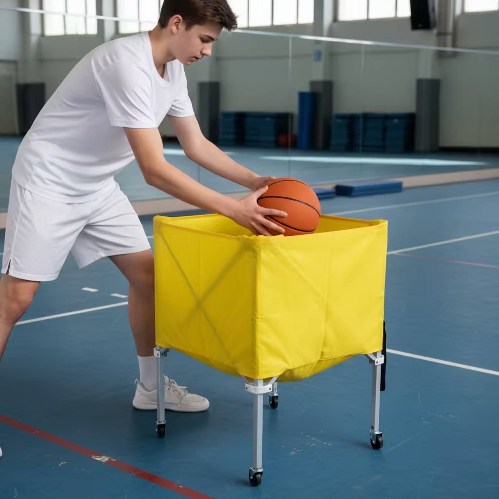 Collapsible Ball Cart Lightwei - Sports Equipment Cart recension och pris