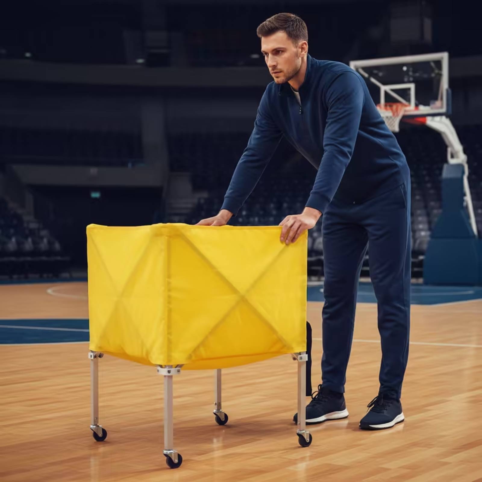 Collapsible Ball Cart Lightwei - Sports Equipment Cart recension och pris