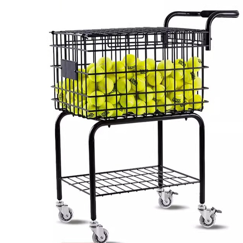 Large Capacity Tennis Coach Ca - Sports Equipment Cart recension och pris