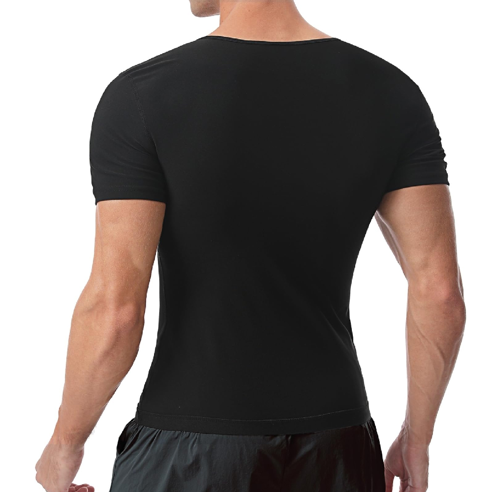 1PCS  Short Sleeve Sauna Shirt - Sports Equipment Set recension och pris