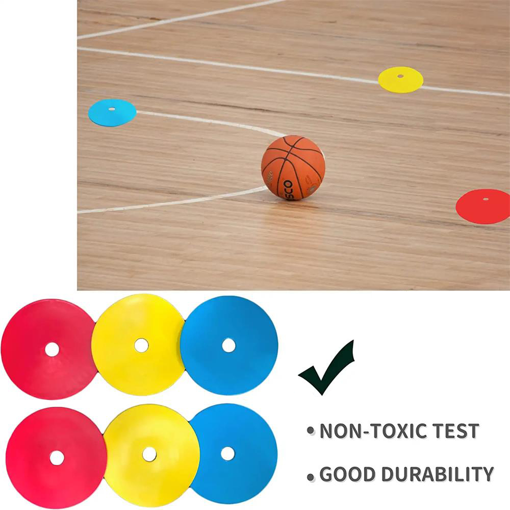 10pcs Soccer Flat Cones Marker - Sports Equipment Basketball recension och pris