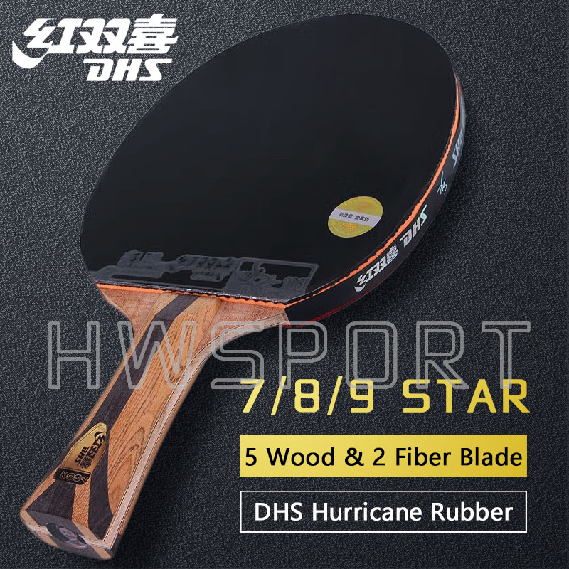 Original DHS 7 Star Table Tenn - Badminton Racket Carbon recension och pris