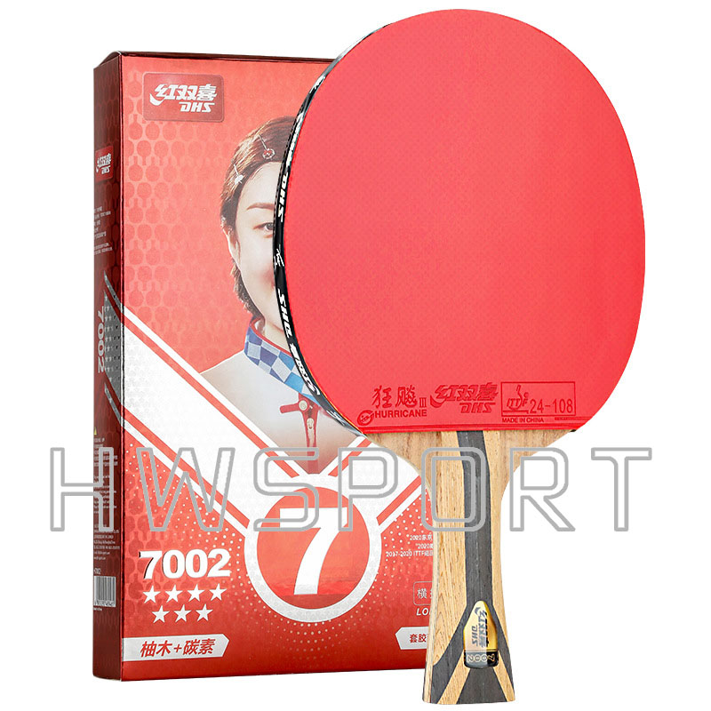 Original DHS 7 Star Table Tenn - Badminton Racket Carbon recension och pris