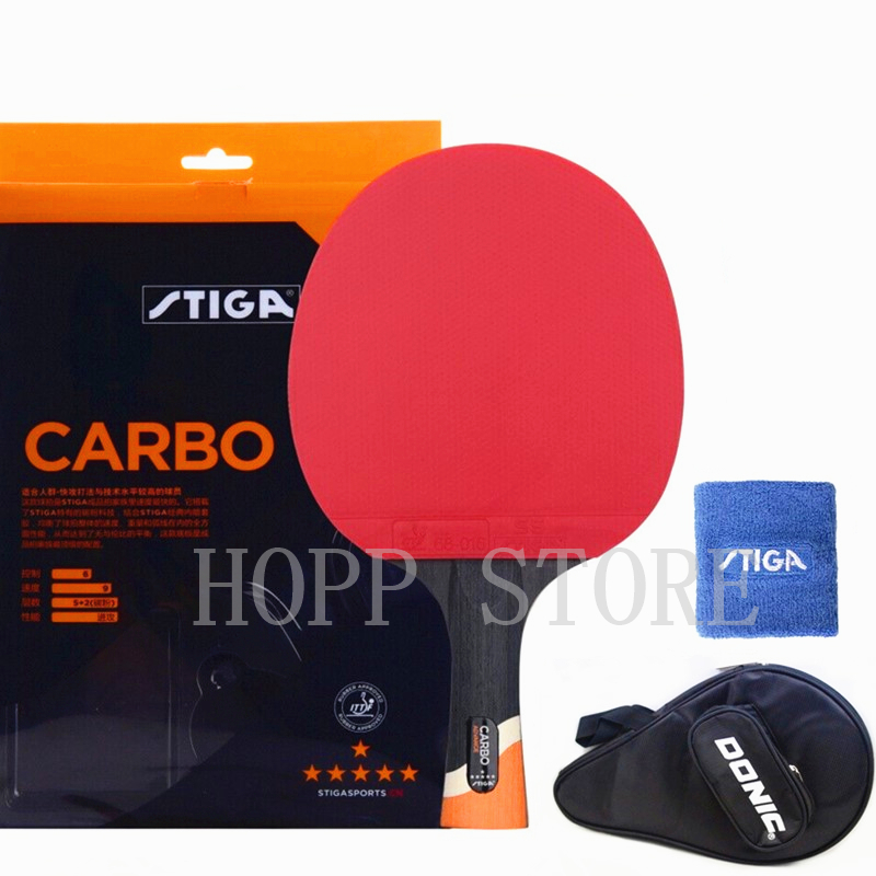 STIGA 6 Star Racket Offensive  - Badminton Racket Carbon recension och pris